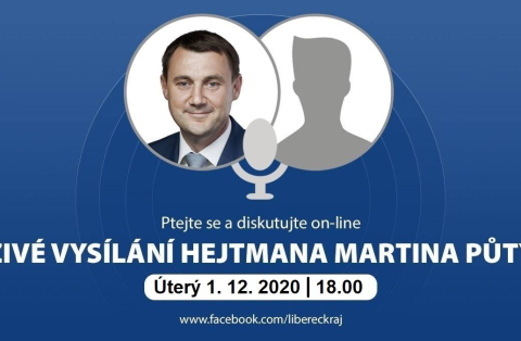 1 12 2020 Živé vysílání hejtmana